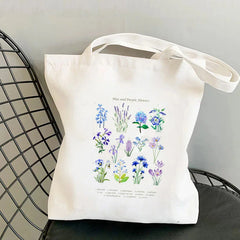 Cartoons BEES Printed Tote Bag Harajuku Shopper Handbag Canvas Bag