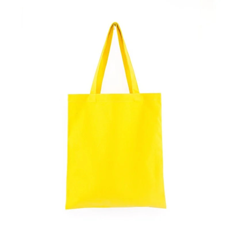 Canvas Shoulder Eco-Friendly Gift Bag Drawstring Fold Pocket Clothes Bag