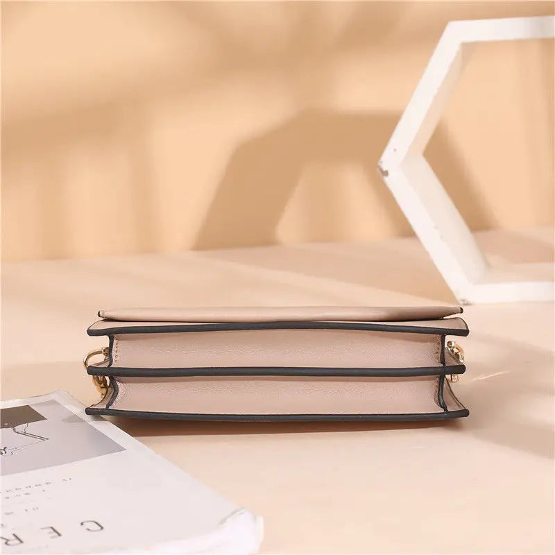 Small Cow Leather Shoulder Bag Women Handbags Crossbody Bags