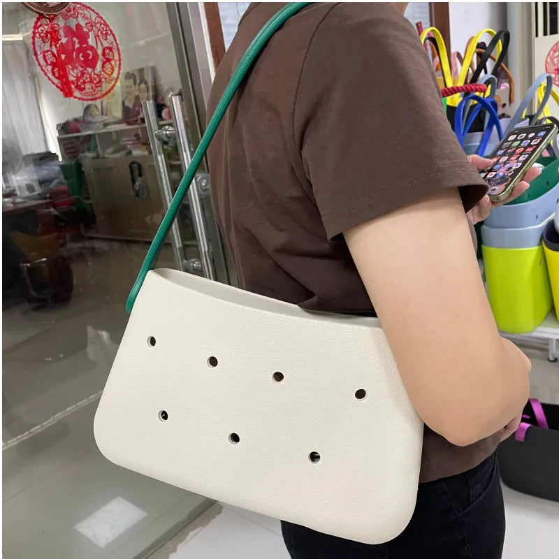 Small Square Bag Shoulder Messenger Hole Bags Women Purse And Handbag Female Bag