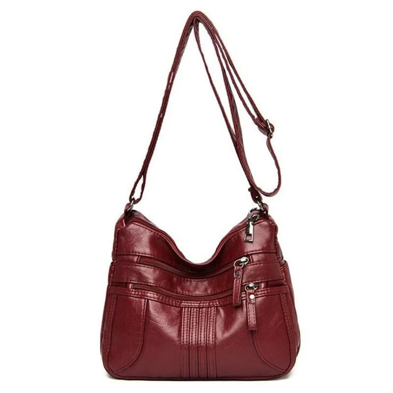 Soft Leather Women Crossbody Bags Handbags Ladies Tote Bag