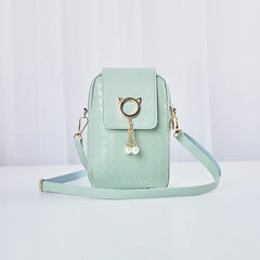 Woven Pearl Tassel Shoulder Bag for Women with Cover Style