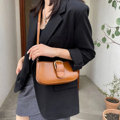 Summer Mini Shoulder Bag Soft Pu Leather Female Crossbody Bag