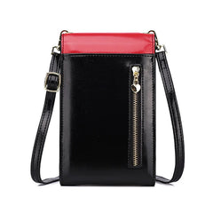 Summer Women's Shoulder Bag Small Flap Crossbody Phone Bag PU Leather Handbags