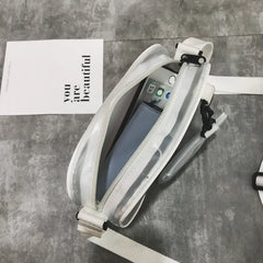 Transparent PVC Jelly Bag Shoulder Handbag