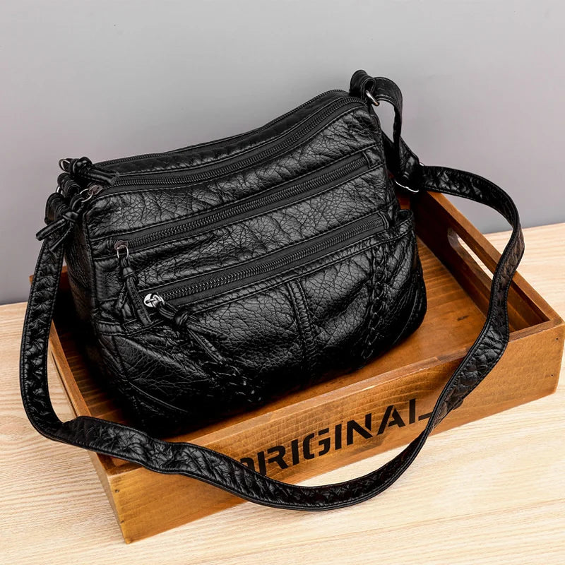 Women Messenger Bags PU Shoulder Bags Gift for Girls