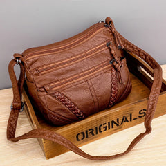 Women Messenger Bags PU Shoulder Bags Gift for Girls
