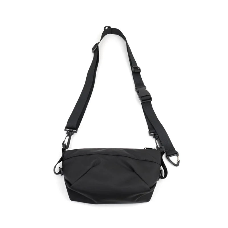 Waterproof Nylon Messenger Bag Youth Crossbody Shoulder Bag