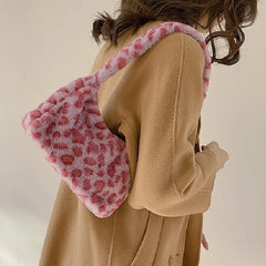 Wild Cow Print Underarm Bag for Women