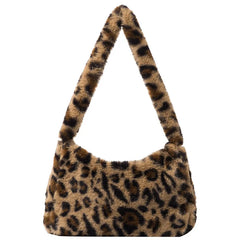 Wild Cow Print Underarm Bag for Women