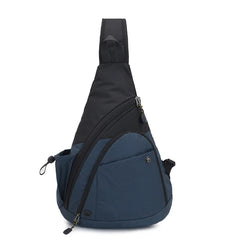 Men Chest Bags Waist Pack Nylon Shoulder Bag Crossbody Bag