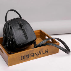 Vintage Soft Women Shoulder Bags Mini Top Handle Bags Crossbody Bags