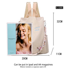 Waterproof Anti-theft School Backpack Women