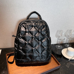 Winter Down Female Backpack Ladies Backpacks High Travel Bags