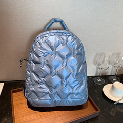 Winter Down Female Backpack Ladies Backpacks High Travel Bags