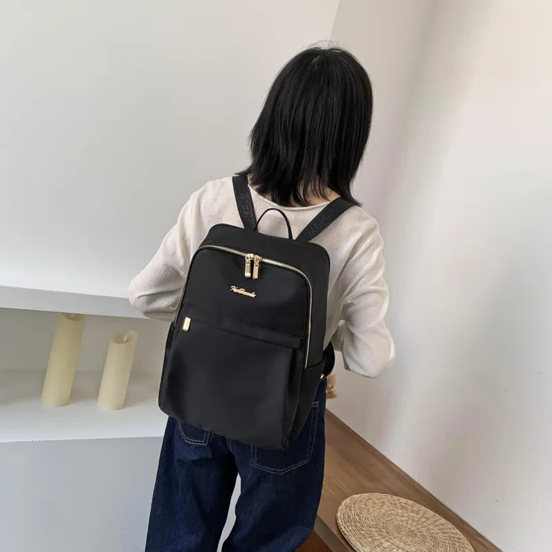 Women Backpacks Lightweight High Capacity Solid Harajuku Outdoor Shopping