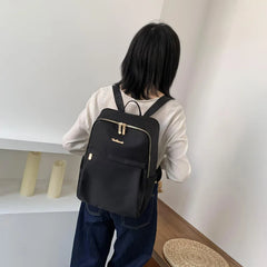 Women Backpacks Lightweight High Capacity Solid Harajuku Outdoor Shopping