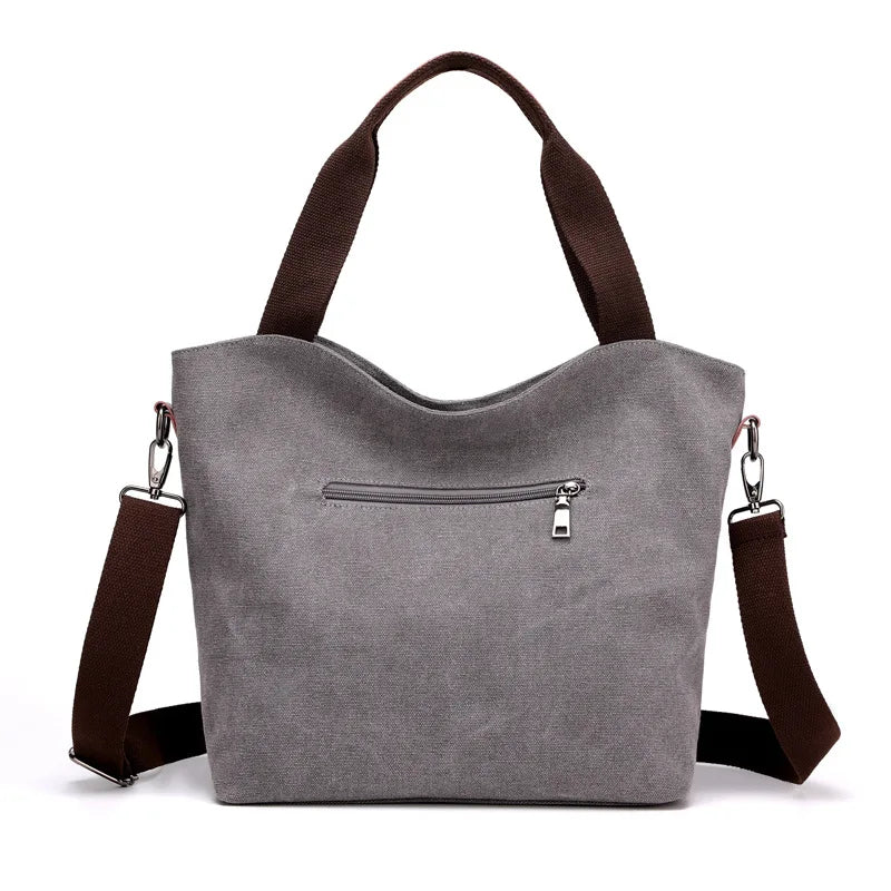 Woman Canvas Handbags Big Capacity Crossbody Bags Casual Ladies Totes purse
