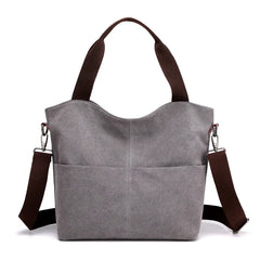 Woman Canvas Handbags Big Capacity Crossbody Bags Casual Ladies Totes purse