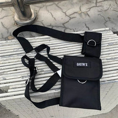 One Shoulder Bandage Waist Bag Hip Hop Tactical Crossbody Chest Bags