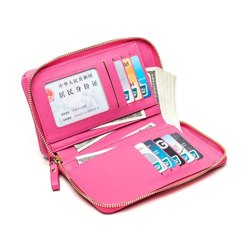 Fashionable Crossbody Bag Hot PU Leather Purse Women Wallet