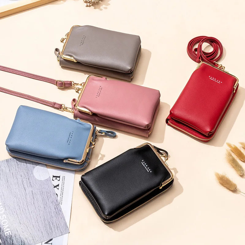Fashionable Crossbody Bag Hot PU Leather Purse Women Wallet
