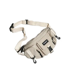 Women Functional Techwear Crossbody Bags Men Street Casual Sport Waist Bag