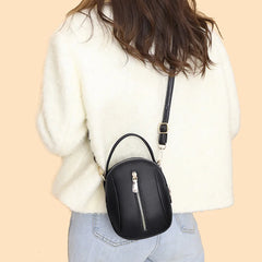 Women Small Crossbody Bags Leather Shoulder Messenger Bag Girls Ladies Phone Pur