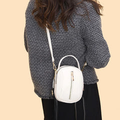 Women Small Crossbody Bags Leather Shoulder Messenger Bag Girls Ladies Phone Pur