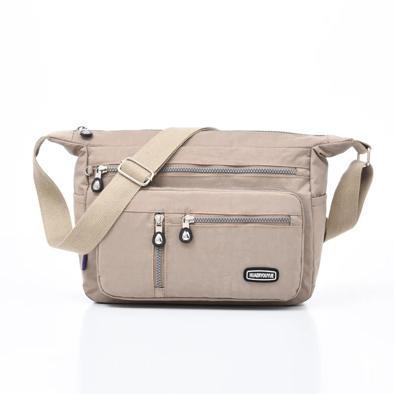 Nylon Shoulder Bag Crossbody Messenger Tote Purse Handbag