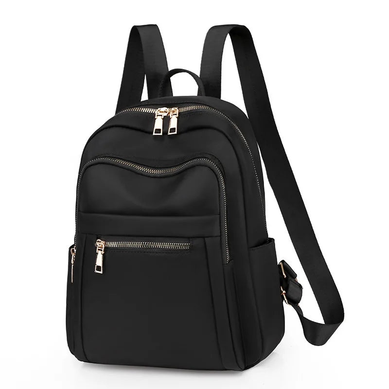 Women Oxford Cloth Backpack College Student School Backpack