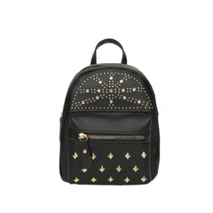 Women's Mini Backpack Daily Rucksack Female Leather Purse Studded Ladies