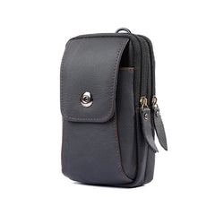 Men's Portable Pocket Stall Mobile Phone Bag for Belt Wear