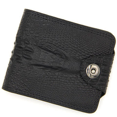 Vintage Leather Short Wallet for Men