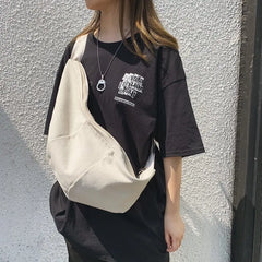 Japanese Street Messenger Bag for Men and Women