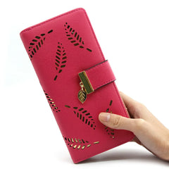 Women's Long Zipper Wallet Mobile Phone Bag Handbag Purse