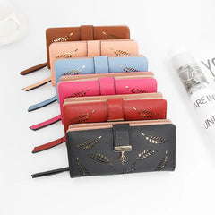Women's Long Zipper Wallet Mobile Phone Bag Handbag Purse