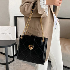 Women Leather Shoulder Crossbody Bag Underarm Handbag
