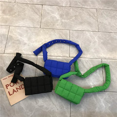 Winter Shoulder Tote Women Down Bag