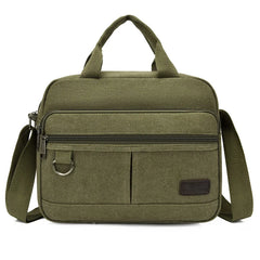 Canvas Shoulder Bag Casual Messenger Bag Handbag
