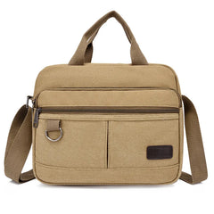 Canvas Shoulder Bag Casual Messenger Bag Handbag