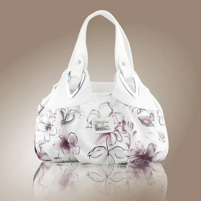 Floral Messenger Bags for Women Print Handbag Shoulder Bag