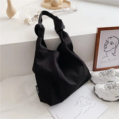 Nylon Tote Bag Ins Tide Messenger Bag Female Wild Large-Capacity Shoulder Bag