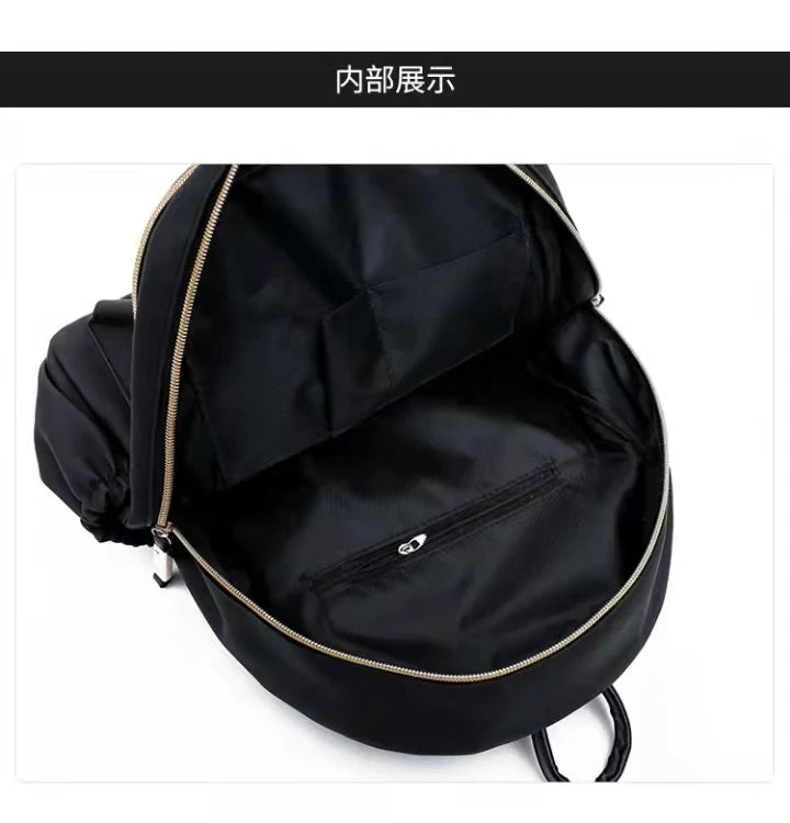 Stylish European & American Female Backpack, Oxford Cloth Bag