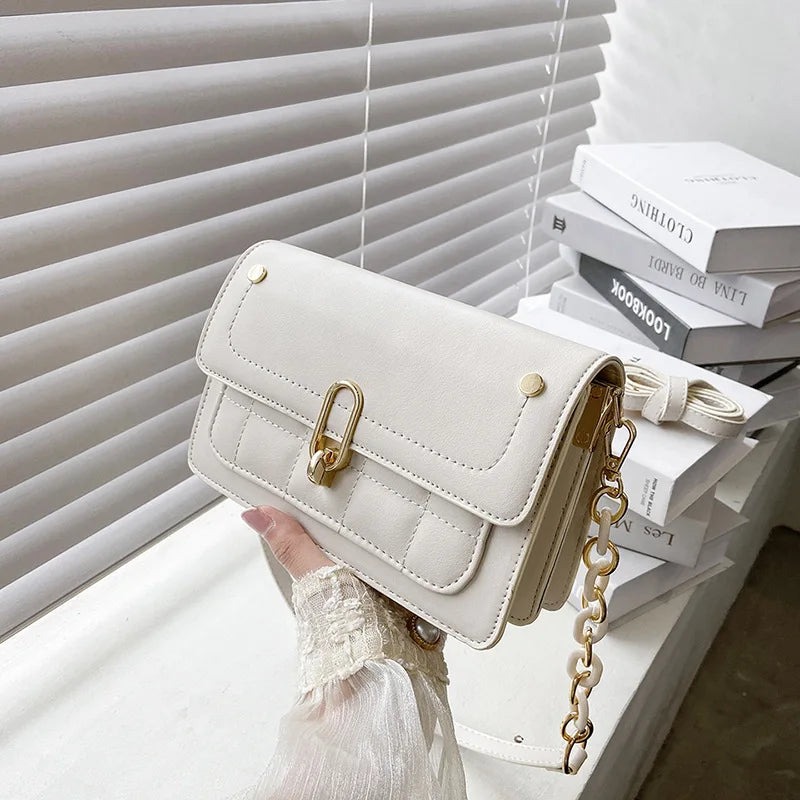 Ocean Chain Shoulder Bag Messenger Small Square Bag