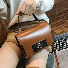 Retro Small Square Bag Lady Handbag Women Shoulder Messenger Mini Bag