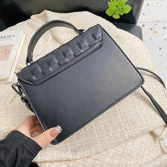 Women's PU Leather Crossbody Bag, Fashionable Shoulder Handbag
