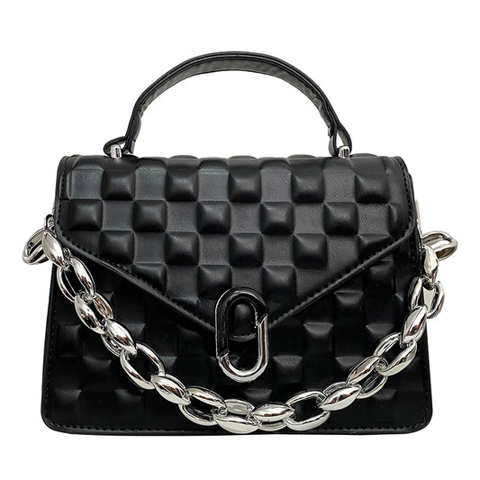 Women's PU Leather Crossbody Bag, Fashionable Shoulder Handbag