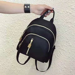Waterproof Nylon Oxford Small Backpack Bag