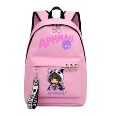 2021 Aphmau Lady Rucksack Girl Teenager School Bag